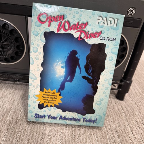 Padi open water diver rom - water, cd-rom
