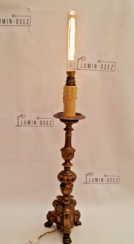 Ancien pied lampe pic - lampe,