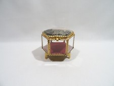 ANCIEN COFFRET BOITE EN VERRE