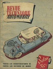 (35B) REVUE TECHNIQUE AUTOMOBILE SALON 1956