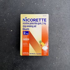 Nicorette Gum 2mg Fruit Chill