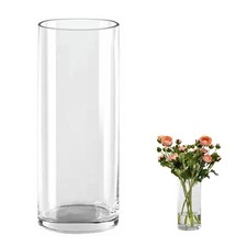 Vase Cylindrique en Verre Vase
