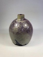 Chloé Walters gros pied de lampe sang de boeuf signé 21 cm