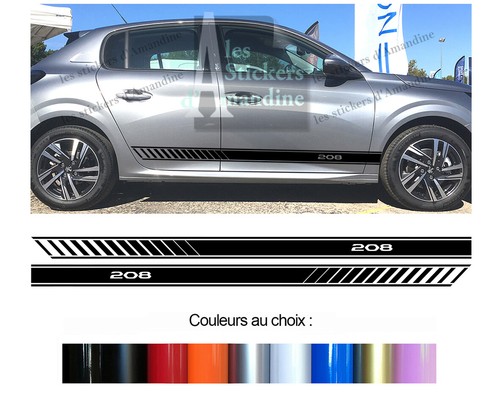 Bandes pour peugeot 208 2 - bandes,