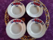 4 Assiettes Creuses anciennes