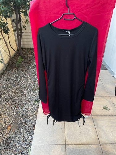 Robe moulante noire neuve - moulante,