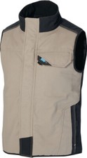 Gilet chaud exterieur beige
