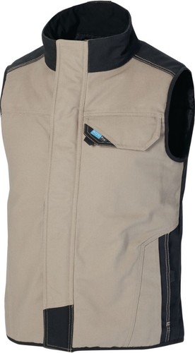 Gilet chaud exterieur - , beige