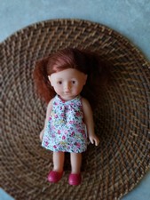 corolle mini corolline Ruby en liberty rousse Tâches de rousseur