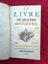 Livre de quatre couleurs & Le