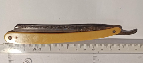 Ancien rare rasoir coupe - ancien,
