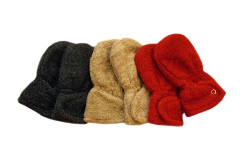 Iobio mittens 100 wool - mittens,