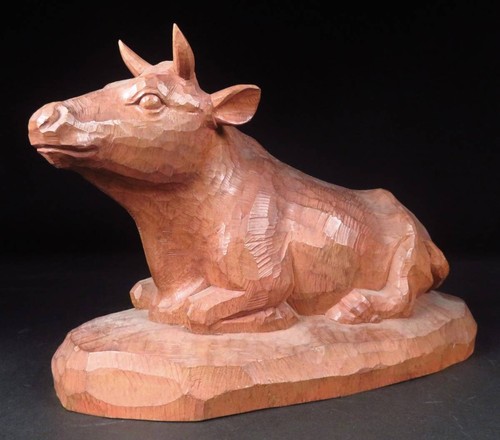 Sculpture bovine vache