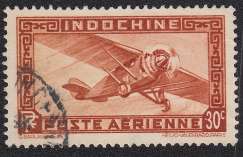 Timbre indochine 1933 poste - rf,