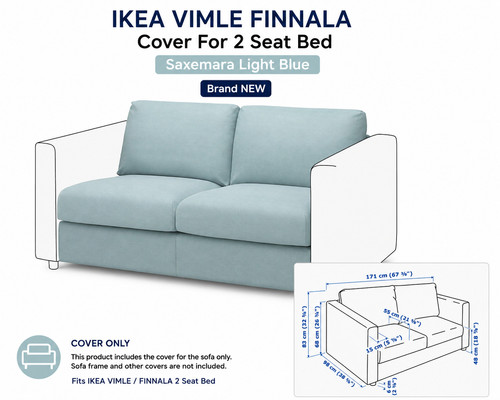 Housse ikea vimle finnala pour - housse,