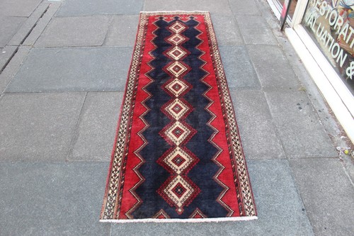 Tapis coursier vintage laine - coursier,