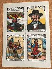 PLANCHE DE 4 DEVINETTES