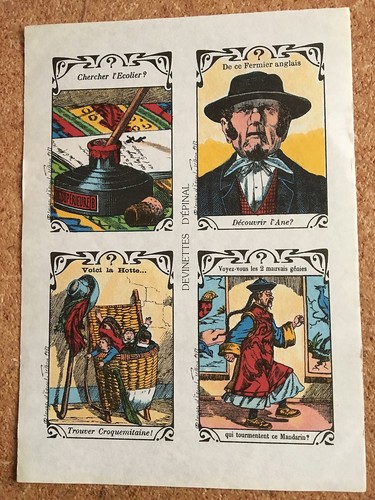 Planche devinettes - planche, 4