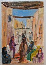 Tableau Orientaliste abstrait