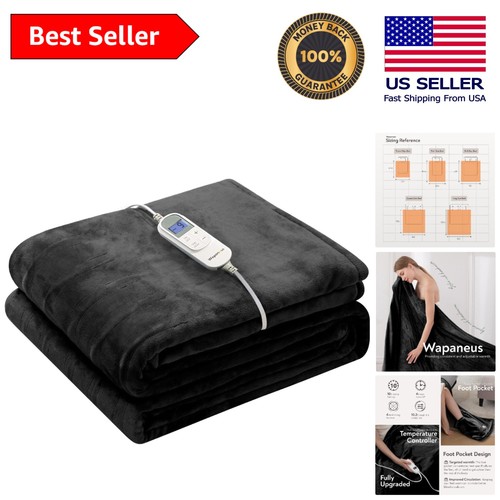 Cozy electric blanket with - cozy,