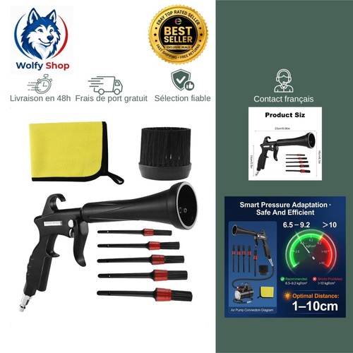Pistolet air comprimé haute