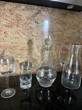 Service de verres en cristal