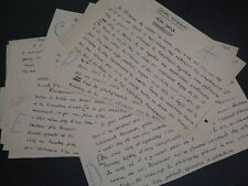 Jean RICHEPIN Manuscrit autographe signé de 14 pages Contes magiques Les yeux