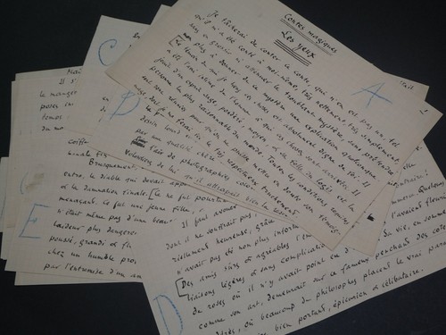 Jean richepin manuscrit - richepin,