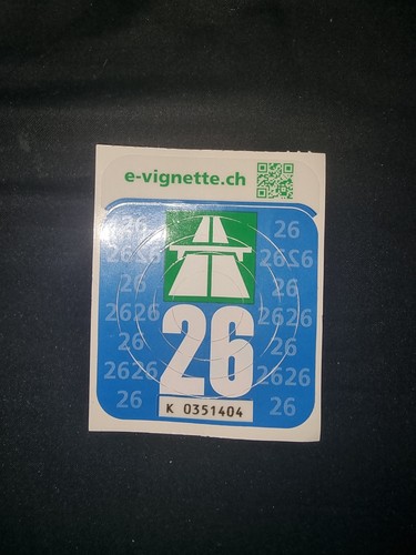 Vignette autoroute suisse - vignette,