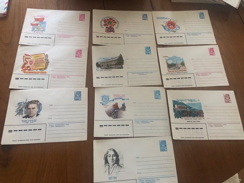 Enveloppes entiers postaux - 10,
