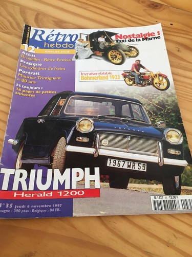 Rétro hebdo automobile