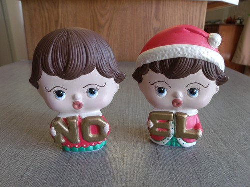 Collectible ceramic noel boy - noel,