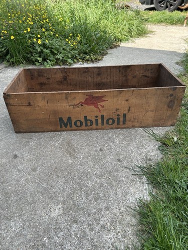 Caisse bois mobiloil pour - caisse,