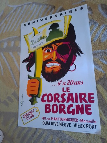 Affiche litho cabaret - affiche,