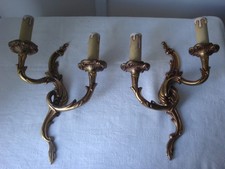 Paire d' appliques murales en