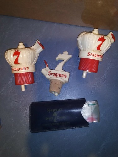 Vintage seagram crown 7 - seagram's,
