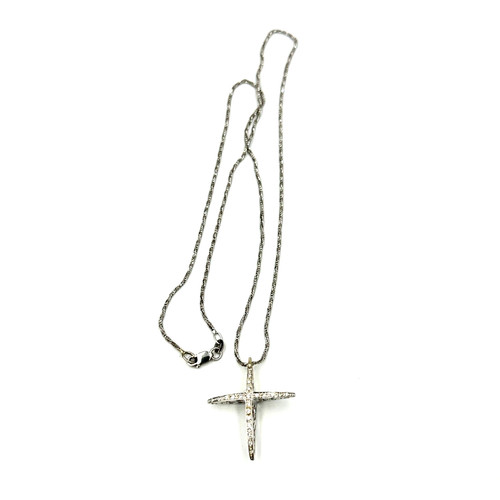 Collier femme croix or - collier,