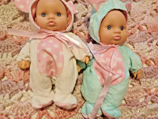 Lot 2 poupons de 18cm habits d'origine