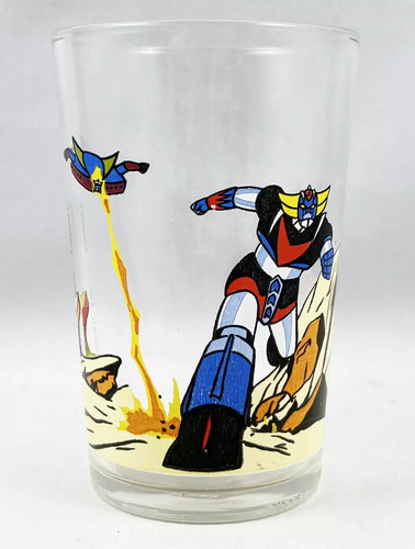 Goldorak verre à moutarde - verre,