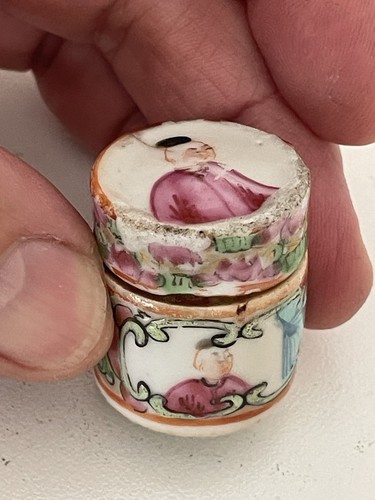 Ancien pot onguent en - pot,