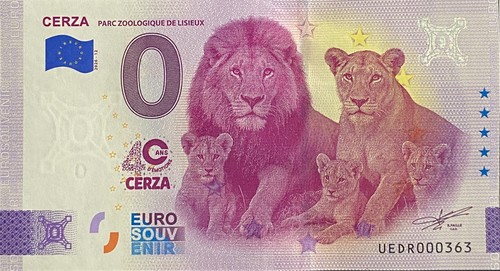 Billet euro cerza - billet, 0