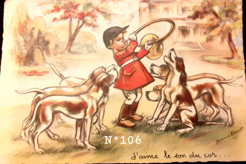106 carte ancienne - ancienne, de