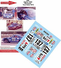 DECALS 1/24 REF 640 ALPINE