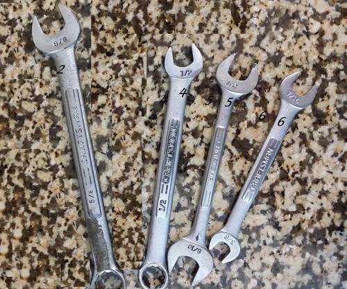 Craftsman wrenches mixed - wrenches,