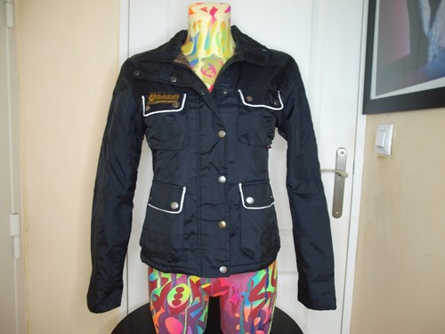 Veste noir nylon - noir, belstaff