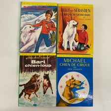 Lot 4 Livres Bibliothèque