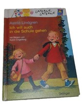  Astrid Lindgren Je veux aller à l'école Livre enfant Oetinger