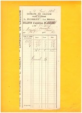 LA BATHIE (73 Savoie) USINE d'ARBINE / CARBURE de CALCIUM "L. ROBERT" en 1906