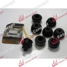 TOLE DE GUIDAGE + SILENT-BLOCS TRONCONNEUSE NAUTAC 246 (1) - TRONCONNEUSE NAUTAC