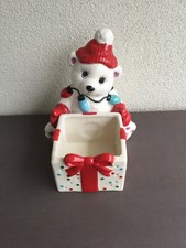 Bella-Peinte à la main - Porte-Pot à bougies - Céramique-24 Cm -Partylite - Neuf